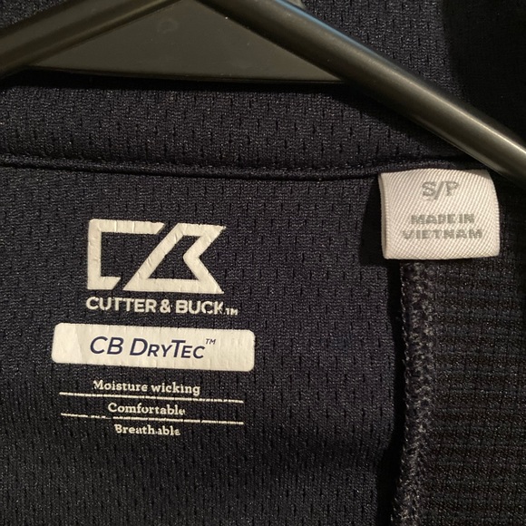 University of Michigan Wolverines Cutter and Buck Quarter Zip - Picture 2 of 4